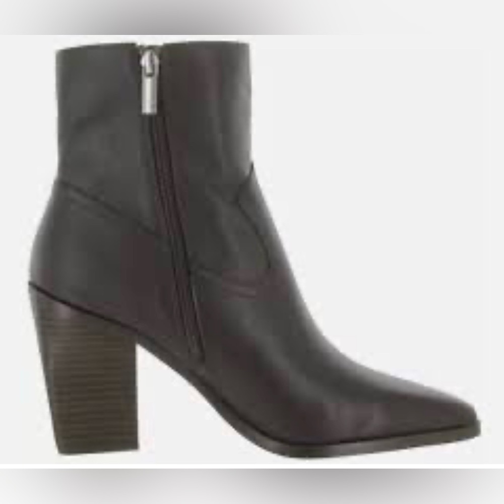 Steve Madden ELENE brown LeatherPointed ToeAnkle Boots used excellent condition